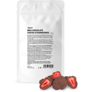 Vilgain Lyofilizované jahody v čokoláde mliečna čokoláda 100 g