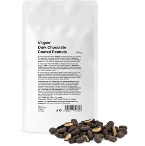 Vilgain Arašidy v čokoláde horká čokoláda 100 g - Skrátená trvanlivosť