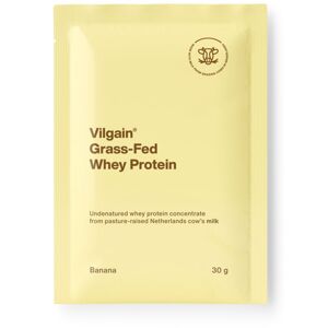 Vilgain Grass-Fed Whey Protein banán 30 g - Skrátená trvanlivosť