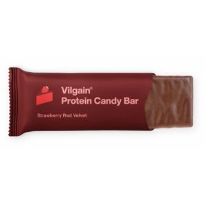 Vilgain Protein Candy Bar jahodový red velvet 60 g - Skrátená trvanlivosť