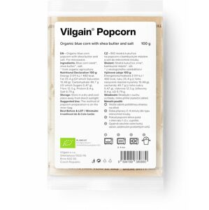Vilgain Popcorn do mikrovlnky BIO bambucké maslo so soľou 100 g