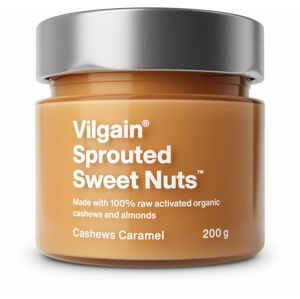 Vilgain Sweet Nuts z aktivovaných orechov BIO kešu s karamelom 200 g