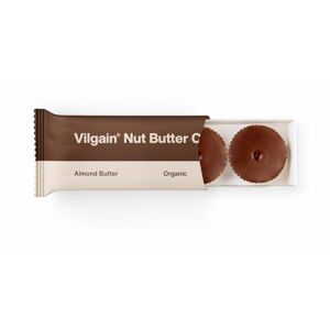 Vilgain Nut Butter Cups BIO mandľové maslo 39 g (3 x 13 g)
