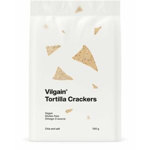 Vilgain Tortilla Crackers BIO chia semienka a soľ 100 g