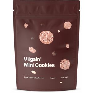 Vilgain Mini Cookies BIO mandle s horkou čokoládou 100 g