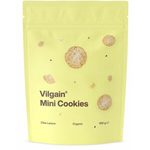 Vilgain Mini Cookies BIO chia semienka s citrónom 100 g