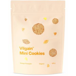 Vilgain Mini Cookies BIO Pomaranč a ananás 100 g