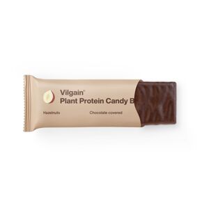 Vilgain Plant Protein Candy Bar lieskové orechy 45 g - Skrátená trvanlivosť